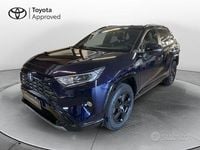 Usata Toyota RAV4 Style 218 CV (160 kW) 2020 Blu SUV