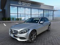 Usata Mercedes C220 170 CV (125 kW) 2017 Argento Station wagon
