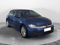Usata VW Polo R-line 95 CV (69 kW) 2023 Blu Utilitaria
