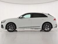 Usata Audi Q8 Sport 286 CV (210 kW) 2023 Bianco ghiaccio metallizzato SUV