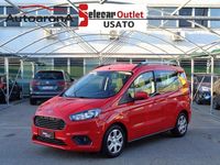 Usata Ford Tourneo Courier 75 CV (55 kW) 2019 Gr3a rosso shiraz metallizzato Monovolume
