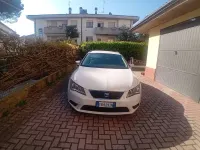 Usata Seat Leon ST Reference 110 CV (80 kW) 2015 Bianco Station wagon