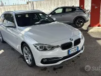 Usata BMW 318 Sport Line 150 CV (110 kW) 2019 Bianco Station wagon