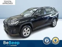 Usata Toyota RAV4 Hybrid Active 218 CV (160 kW) 2021 Nero metallizzato SUV