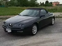 Usata Alfa Romeo Spider 150 CV (110 kW) 1996 Nero Cabrio