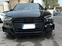 Usata Audi A3 150 CV (110 kW) 2018 Nero Berlina