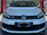 Usata VW Golf VI GTD 170 CV (125 kW) 2010 Bianco Utilitaria