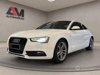 Usata Audi A5 S-Line 177 CV (130 kW) 2014 Bianco Coupé