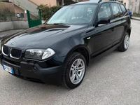 Usata BMW X3 Efficient Dynamics 150 CV (110 kW) 2005 Nero SUV