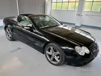 Usata Mercedes SL500 Sport Edition 245 CV (180 kW) 2004 Nero Cabrio
