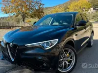 Usata Alfa Romeo Stelvio 210 CV (154 kW) 2018 Nero SUV