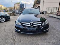 Usata Mercedes C220 170 CV (125 kW) 2011 Nero Coupé