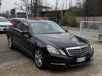 Usata Mercedes E250 Avantgarde 203 CV (149 kW) 2011 Nero Berlina