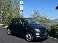 Usata Fiat 500C 69 CV (50 kW) 2016 Nero Cabrio