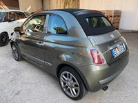 Usata Fiat 500C 95 CV (69 kW) 2011 Verde Cabrio