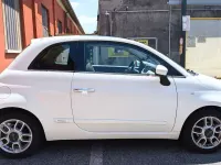 Usata Fiat 500 Lounge 69 CV (50 kW) 2008 Bianco Utilitaria