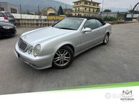 Usata Mercedes CLK200 Elegance 163 CV (119 kW) 2002 Grigio Cabrio