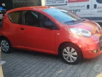 Usata Citroën C1 68 CV (50 kW) 2009 Rosso Utilitaria