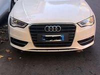 Usata Audi A3 Ambition 110 CV (80 kW) 2014 Bianco Berlina