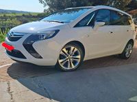 Usata Opel Zafira Tourer Cosmo 131 CV (96 kW) 2012 Bianco Monovolume