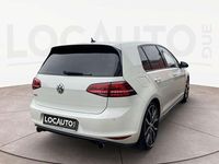 Usata VW Golf GTI 230 CV (169 kW) 2016 Bianco Berlina