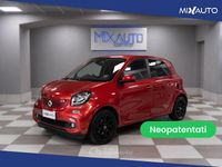 Usata Smart ForFour Passion 71 CV (52 kW) 2017 Rosso Utilitaria