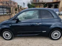 Usata Fiat 500 Lounge 100 CV (73 kW) 2008 Blu Berlina