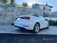 Usata Audi A3 Cabriolet Ambition 110 CV (80 kW) 2016 Bianco Cabrio