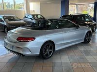 Usata Mercedes C220 Premium 194 CV (142 kW) 2018 Argento Cabrio