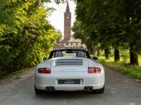 Usata Porsche 997 355 CV (261 kW) 2007 Bianco Cabrio