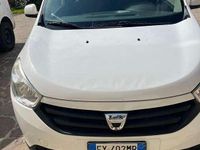 Usata Dacia Lodgy Ambiance 90 CV (66 kW) 2015 Bianco Monovolume