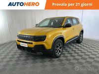 Usata Jeep Avenger Longitude 100 CV (73 kW) 2023 Giallo SUV