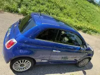 Usata Fiat 500 Pop 69 CV (50 kW) 2009 Blu/azzurro Cabrio
