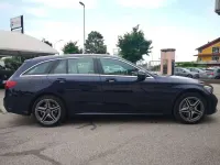Usata Mercedes C220 Premium 194 CV (142 kW) 2019 Blu/azzurro Station wagon
