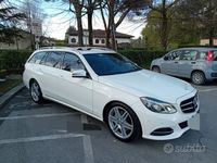 Usata Mercedes E250 204 CV (150 kW) 2014 Bianco Station wagon
