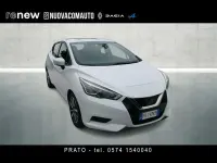 Usata Nissan Micra Visia 71 CV (52 kW) 2018 Bianco Utilitaria