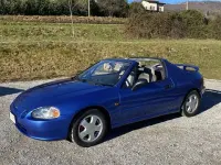 Usata Honda CR-X 160 CV (117 kW) 1992 Blu Cabrio
