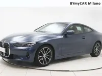 Usata BMW 420 Coupé Sport Line 190 CV (139 kW) 2021 Arctic race blue metallic Coupé