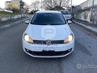 Usata VW Golf VI Highline 122 CV (89 kW) 2011 Bianco Utilitaria