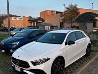 Usata Mercedes A180 AMG line 136 CV (100 kW) 2023 Bianco Berlina