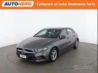 Usata Mercedes A180 Business 115 CV (84 kW) 2019 Grigio Berlina