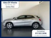 Usata Mercedes GLA200 136 CV (100 kW) 2015 Argento met SUV