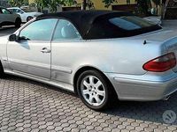 Usata Mercedes CLK200 Elegance 163 CV (119 kW) 2003 Grigio Cabrio
