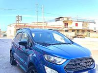 Usata Ford Ecosport ST-Line 99 CV (72 kW) 2018 Blu/azzurro SUV