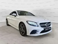 Usata Mercedes C220 Premium Plus 194 CV (142 kW) 2019 Bianco Coupé