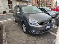Usata VW Touran Highline 149 CV (109 kW) 2012 Grigio Monovolume