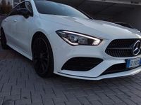 Usata Mercedes CLA180 AMG line 116 CV (85 kW) 2020 Bianco Berlina
