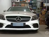 Usata Mercedes C220 AMG 194 CV (142 kW) 2019 Bianco Berlina