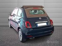 Usata Fiat 500C Lounge 69 CV (50 kW) 2020 Blu Cabrio