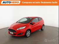 Usado Ford Fiesta Titanium 95 HP (69 kW) 2016 Vermelho Citadino